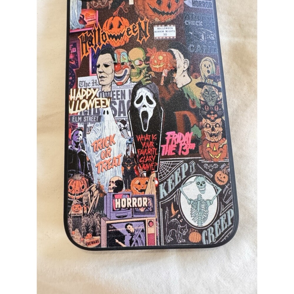 iPhone 14 Plus Case Horror Halloween Ghostface Michael Myers Collage - Picture 3 of 6